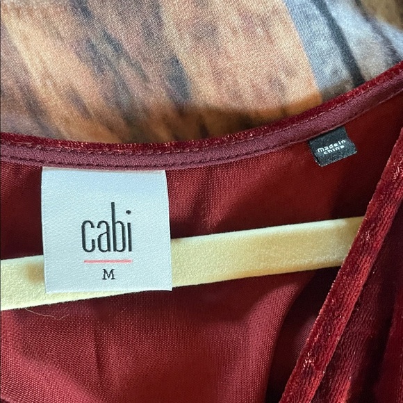 CAbi Women's Size Medium Crushed Velvet Grace Tribute Dress Dress Style # 3696 - Picture 2 of 7